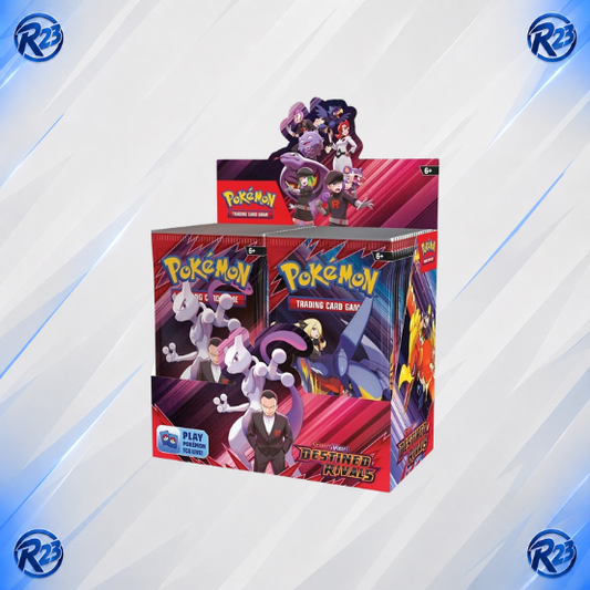 Pokemon Destined Rivals Box 36 Buste ENG