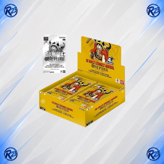 One Piece OP-17 The World's Strongest Warriors Box ENG + Promo Treasure Pack