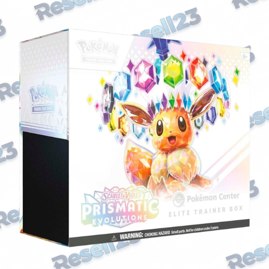 Pokemon Prismatic Evolutions Elite Trainer Set IT