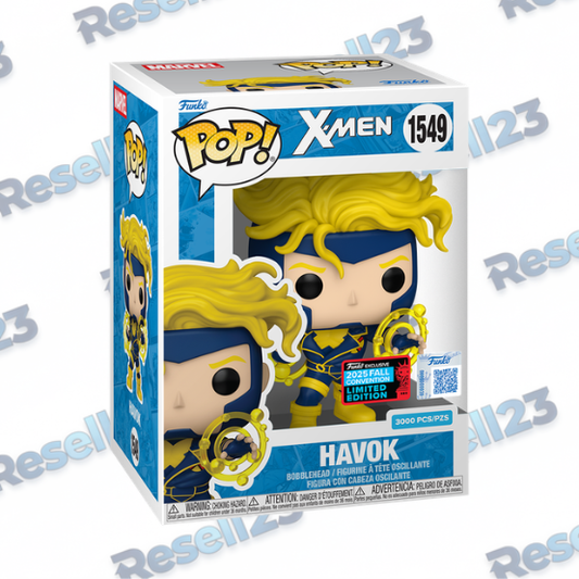 NYCC 2025 Funko Pop! Marvel Havok with Pop! Protector Limited Edition 3000 PCS/PZS