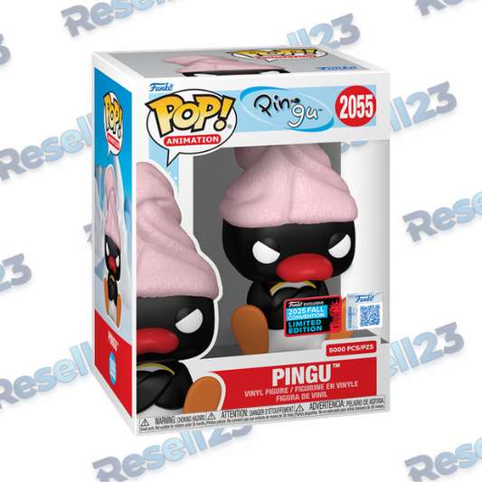 NYCC 2025 Funko Pop! Vinyl Pingu (Bath Towel) with Pop! Protector Limited Edition 5000 PCS/PZS