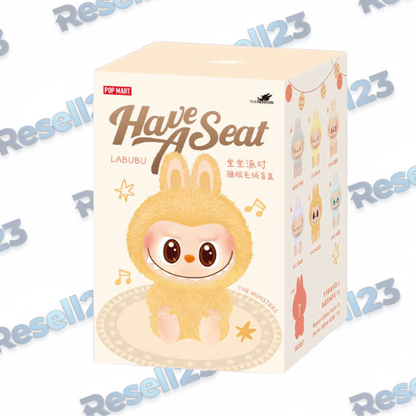 Pop Mart Labubu The Monsters Have A Seat Vinyl Plush Sealed Case  Blind Boxes