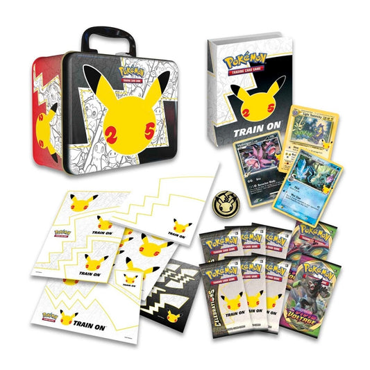 Pokemon Bauletto da Collezione Gran Festa 25° Anniversario IT + Carta Personalizzata