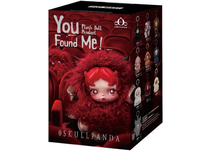 Pop Mart SKULLPANDA You Found Me! Series Plush Doll Pendant Single Blind box