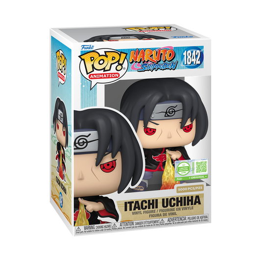 Funko Pop! Naruto Itachi Uchiha (Fireball Jutsu) with Pop! Protector Limited Edition 5000 PCS/PZS