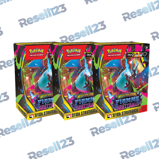 Pokemon 3 Kit Sfida Strategica Fiamme Spettrali ITA