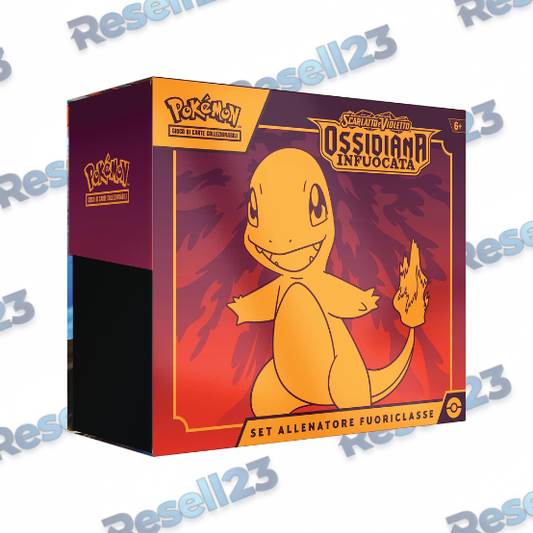 Pokemon Ossidiana Infuocata Set Allenatore Fuoriclasse IT