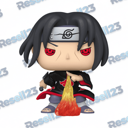 Funko Pop! Naruto Itachi Uchiha (Fireball Jutsu) with Pop! Protector Limited Edition 5000 PCS/PZS Resell23