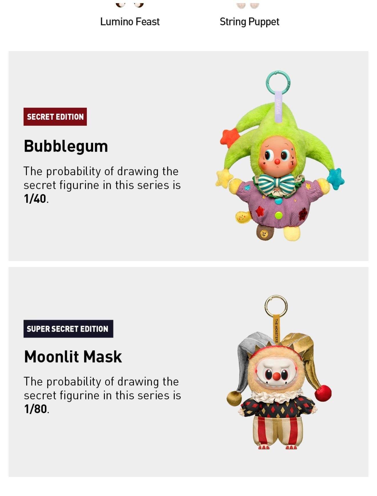 Pop Mart WHY SO SERIOUS Series Vinyl Plush Pendant Sealed Case (8 Single Boxes)