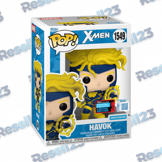 NYCC 2025 Funko Pop! Marvel Havok with Pop! Protector Limited Edition 3000 PCS/PZS Resell23