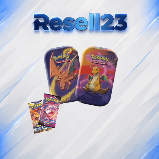 Pokemon 2 Mini Tin  Prodigi di Kanto 2 Buste (Colpo Fusione - Astri Lucenti) IT Resell23