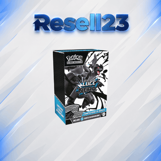 Pokemon Bundle 6 Buste Luce Nera IT Resell23