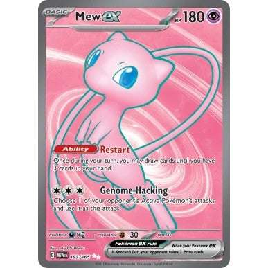 Pokemon Carta Singola Mew 151 Full Art Resell23