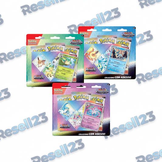 Pokemon Evoluzioni Prismatiche Collezione con Adesivi IT (Random) Resell23