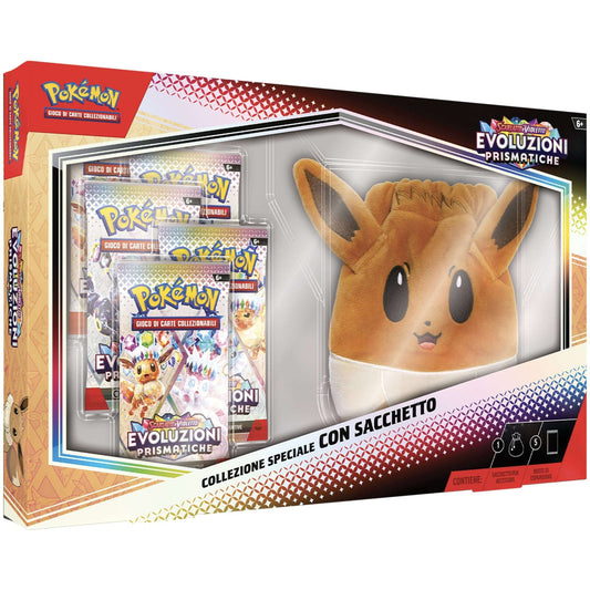 Pokemon Evoluzioni Prismatiche Collezione Speciale con Sacchetto IT Resell23