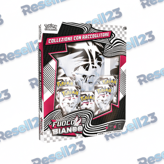 Pokemon Fuoco Bianco Collezione con Raccoglitore IT Resell23