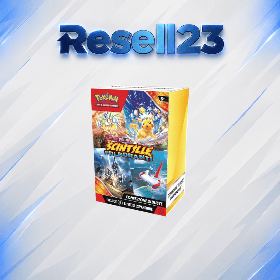 Pokemon Scintille Folgoranti Bundle da 6 Buste IT Resell23