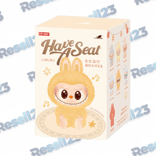 Pop Mart Labubu The Monsters Have A Seat Vinyl Plush Sealed Case  Blind Boxes Resell23
