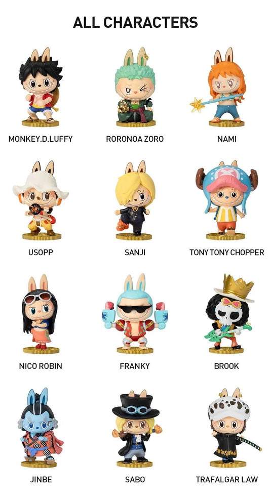Pop Mart Labubu The Monsters One Piece Series Single Blind Box Resell23