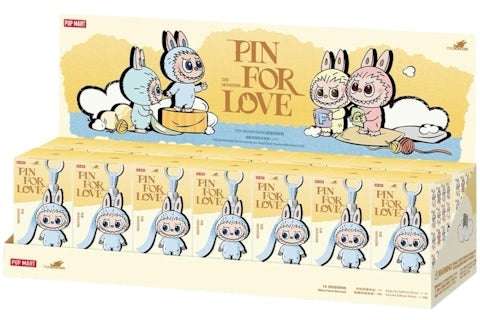 Pop Mart Labubu The Monsters Pin for Love Series Vinyl Plush Pendant (A-M) Sealed Case (14 Blind Box) Resell23