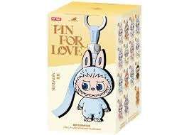 Pop Mart Labubu The Monsters Pin for Love Series Vinyl Plush Pendant (A-M) Single Blind Box Resell23