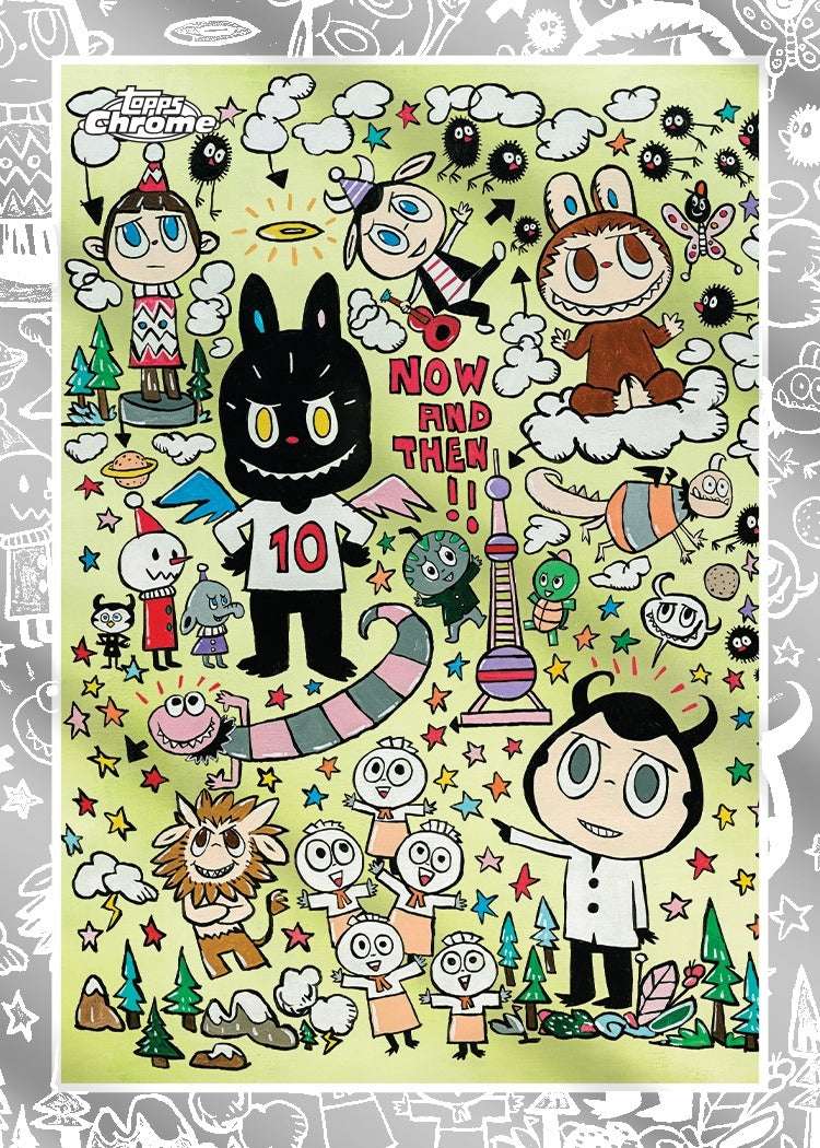 Pop Mart x Topps Chrome Labubu 10th Anniversary Resell23