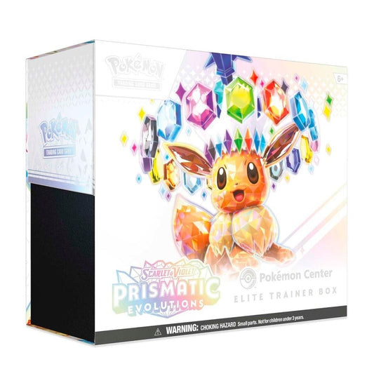 Pokemon Prismatic Evolutions Set Allenatore Fuoriclasse PKC ENG
